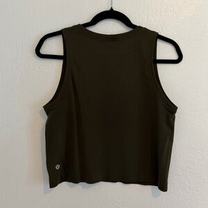 Lululemon green tank top